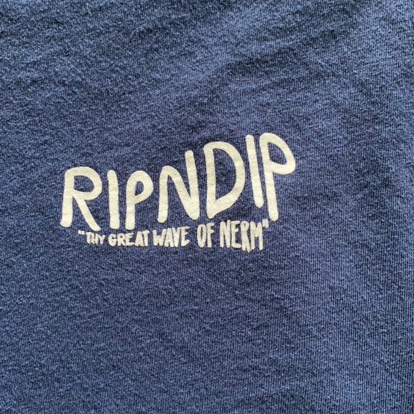 RipNdip blue shirt - Picture 2 of 5